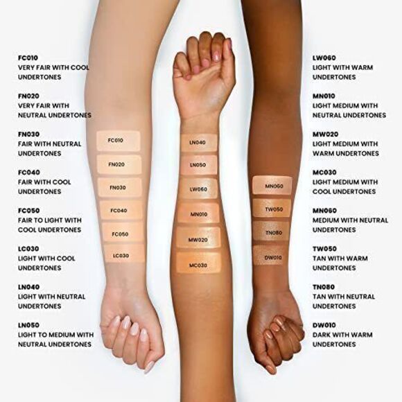 JOAH Crystal Glow Peptide-Infused Foundation, 2-in-1 Very Fair Cool FC010 - Picture 7 of 7